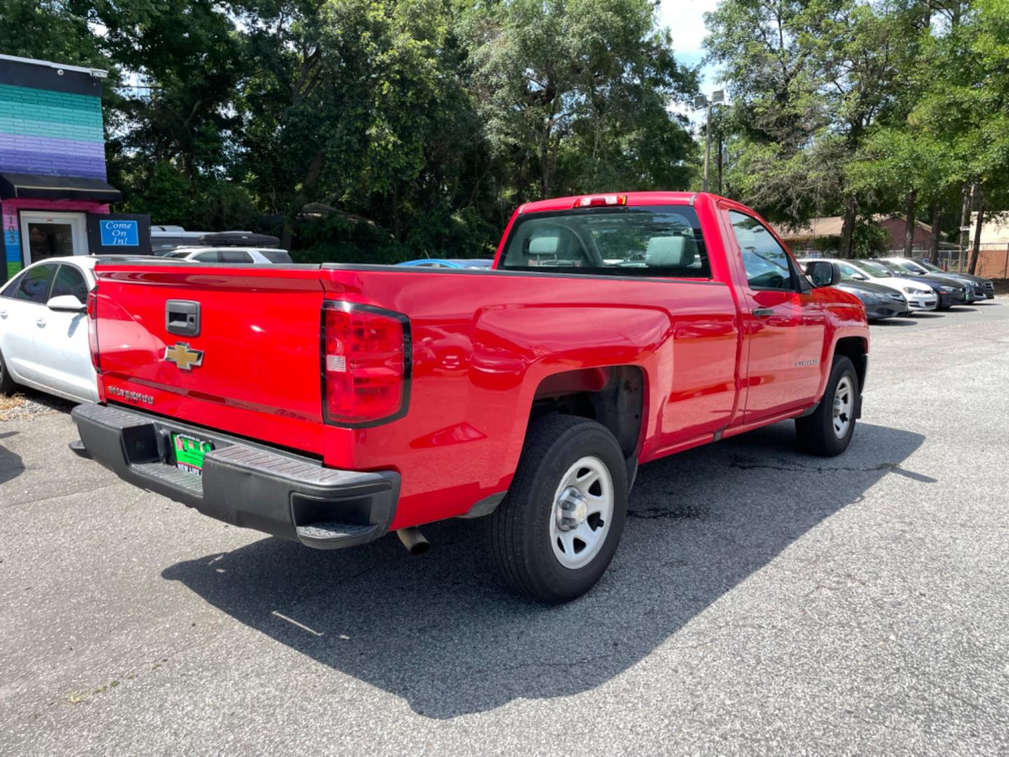 2016 RED CHEVROLET SILVERADO 1500 WORK TRUCK (1GCNCNEH4GZ) with an 4.3L engine, Automatic transmission, located at 5103 Dorchester Rd., Charleston, SC, 29418-5607, (843) 767-1122, 36.245171, -115.228050 - Photo#7